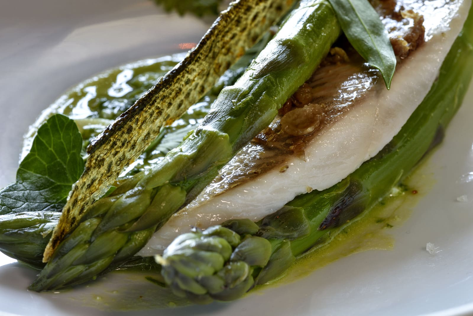 Plat de saison du restaurant Le Belvédère à Bozouls Aveyron